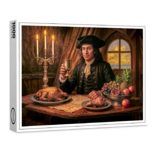 raxxa Premium-Puzzle: Black Bart Pirate Tavern Portrait