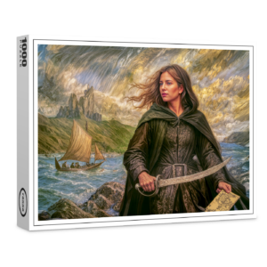 raxxa Premium-Puzzle: Grace O’Malley Irish Pirate Portrait