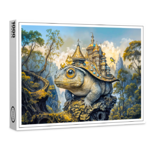 raxxa Premium-Puzzle: Steampunk castle toad