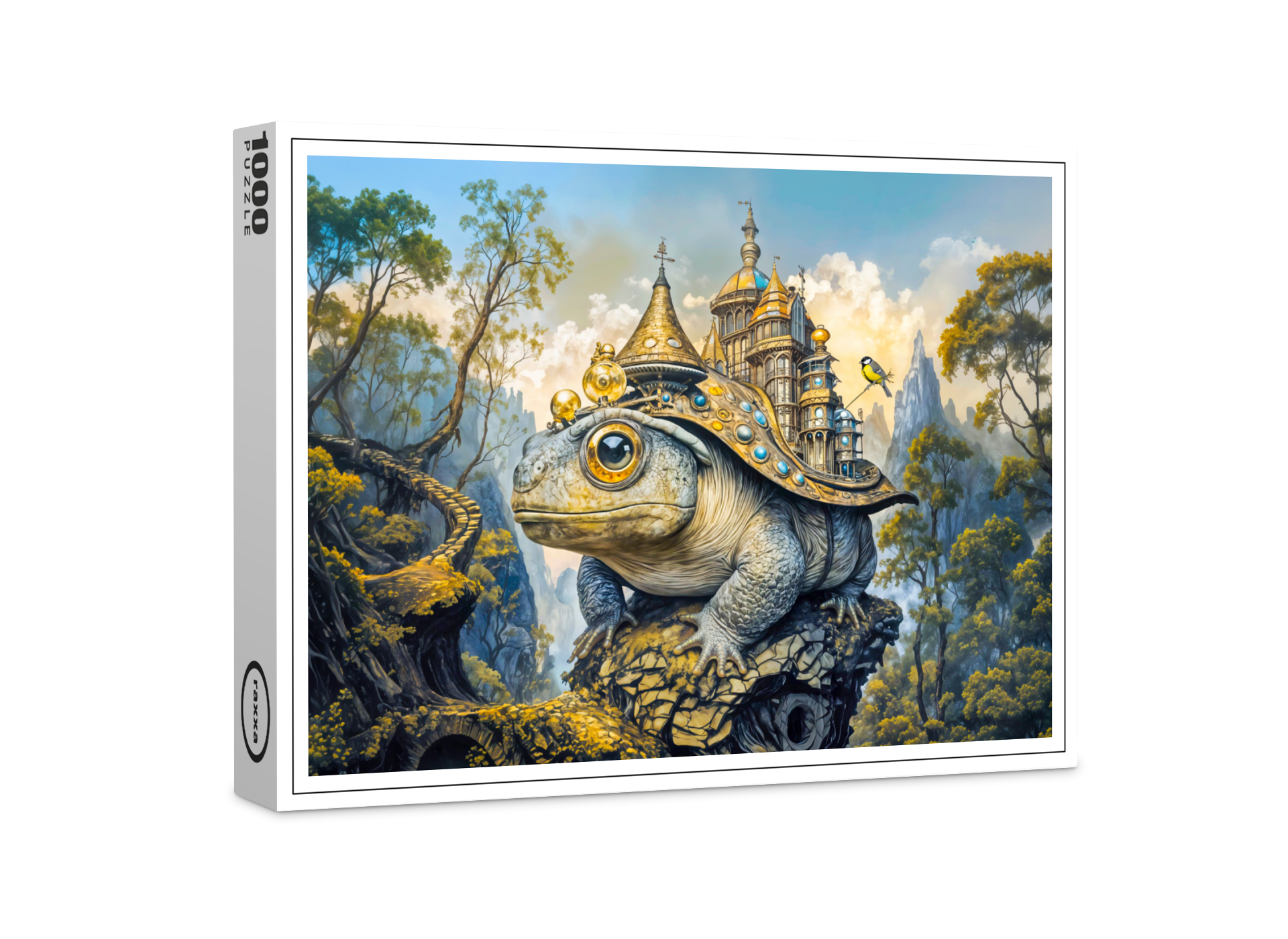 raxxa Premium-Puzzle: Steampunk castle toad