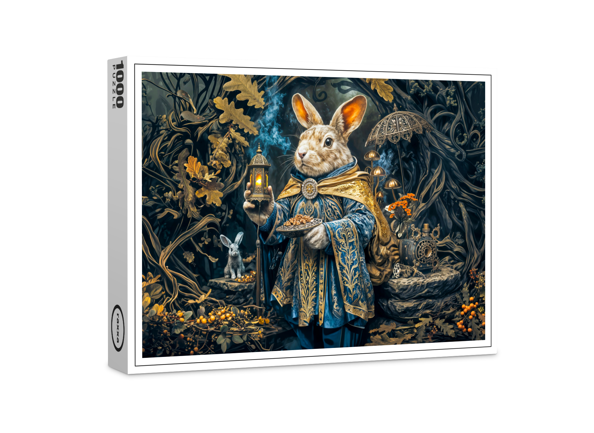 raxxa Premium-Puzzle: Enchanted root bunny