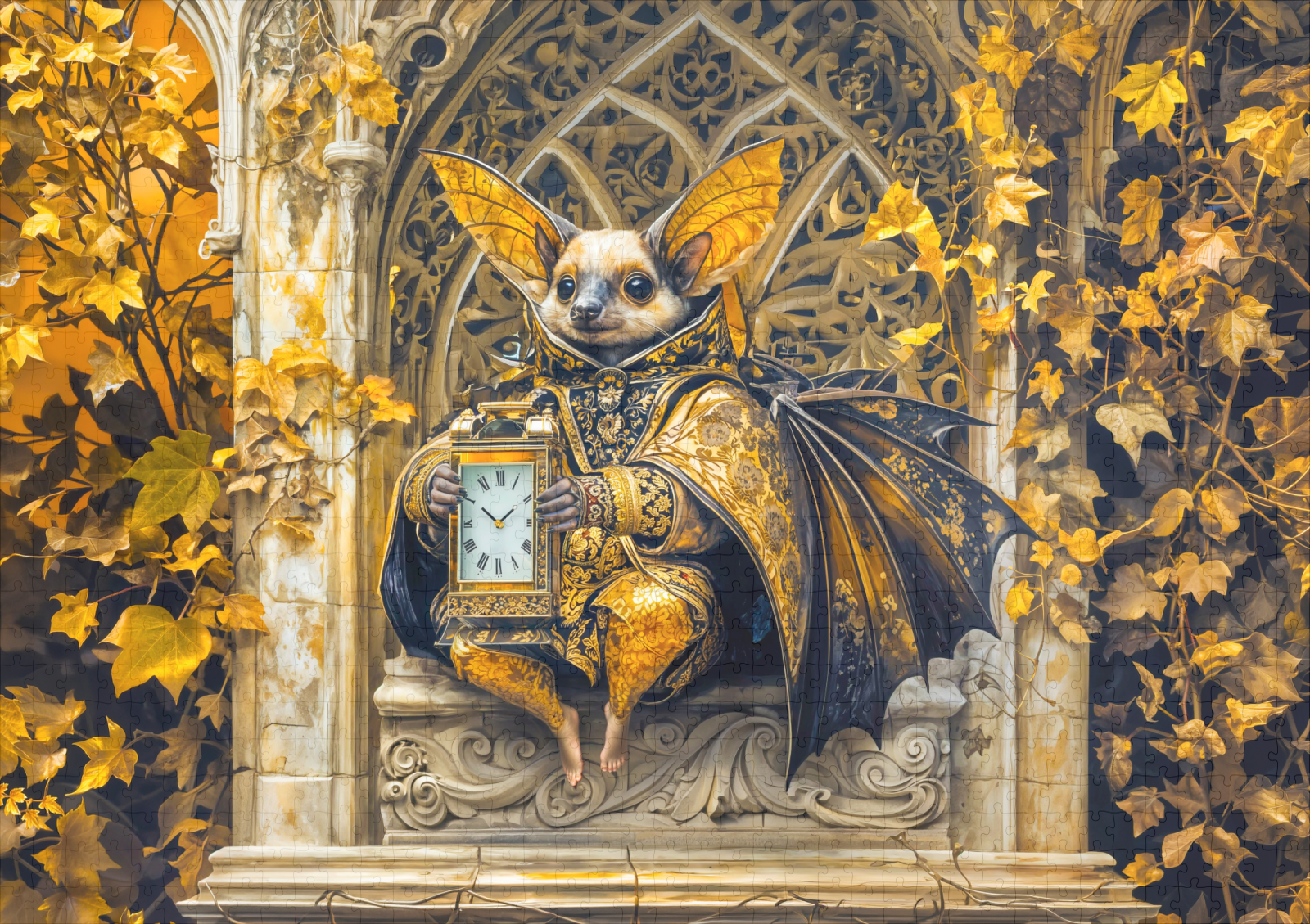 raxxa Premium-Puzzle: Mystic gear bat - Imagen 2