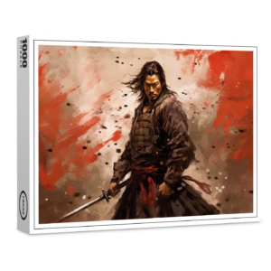 raxxa Premium-Puzzle: Samurai Krieger vor dem Kampf