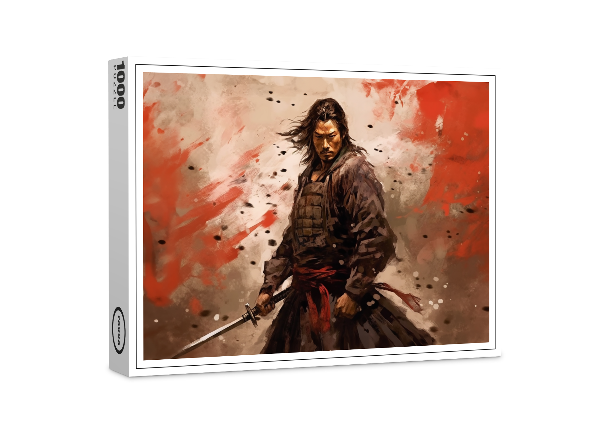 raxxa Premium-Puzzle: Samurai Krieger vor dem Kampf