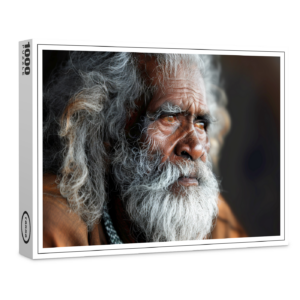 raxxa Premium-Puzzle: Aborigines Ältester