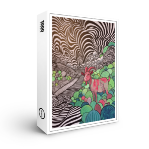 raxxa Premium-Puzzle: Zwischen Farn und Flut