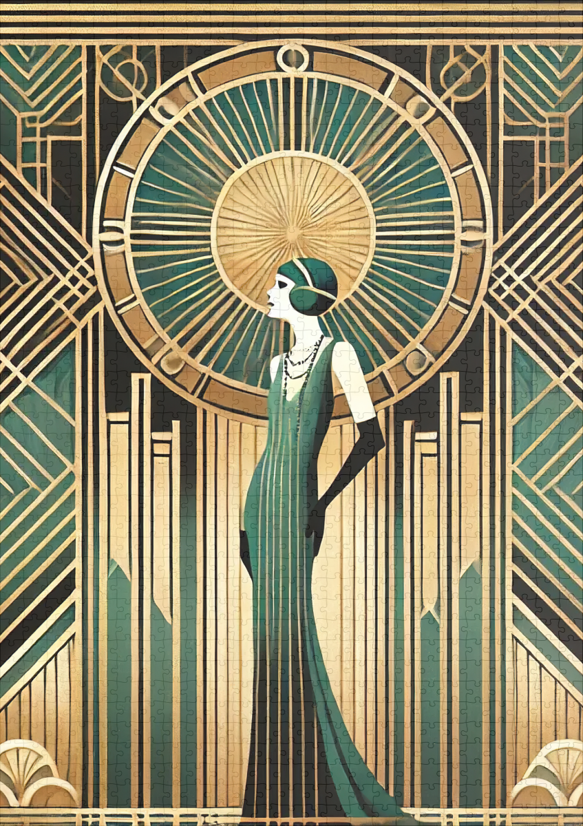 raxxa Premium-Puzzle: Opulent Elegance A Tribute to Art Deco – Bild 2
