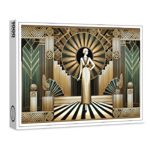 raxxa Premium-Puzzle: Golden Twenties Flair in Art Deco