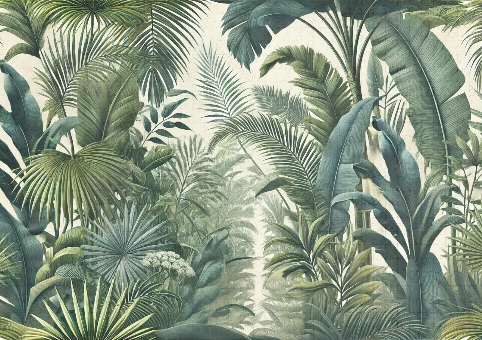 raxxa Premium-Puzzle: Exotic Leafy Paradise – Bild 2