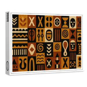 raxxa Premium-Puzzle: African Symbolic Rhythms