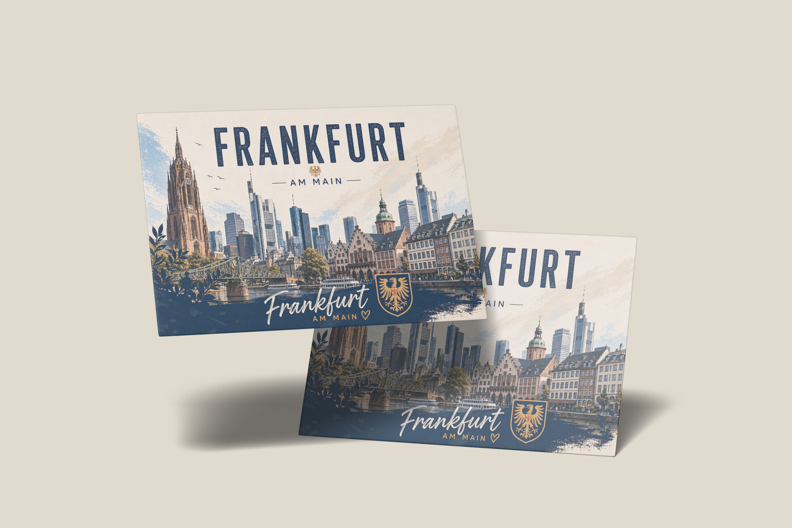 raxxa Postkarte: Frankfurt am Main - immagine 2