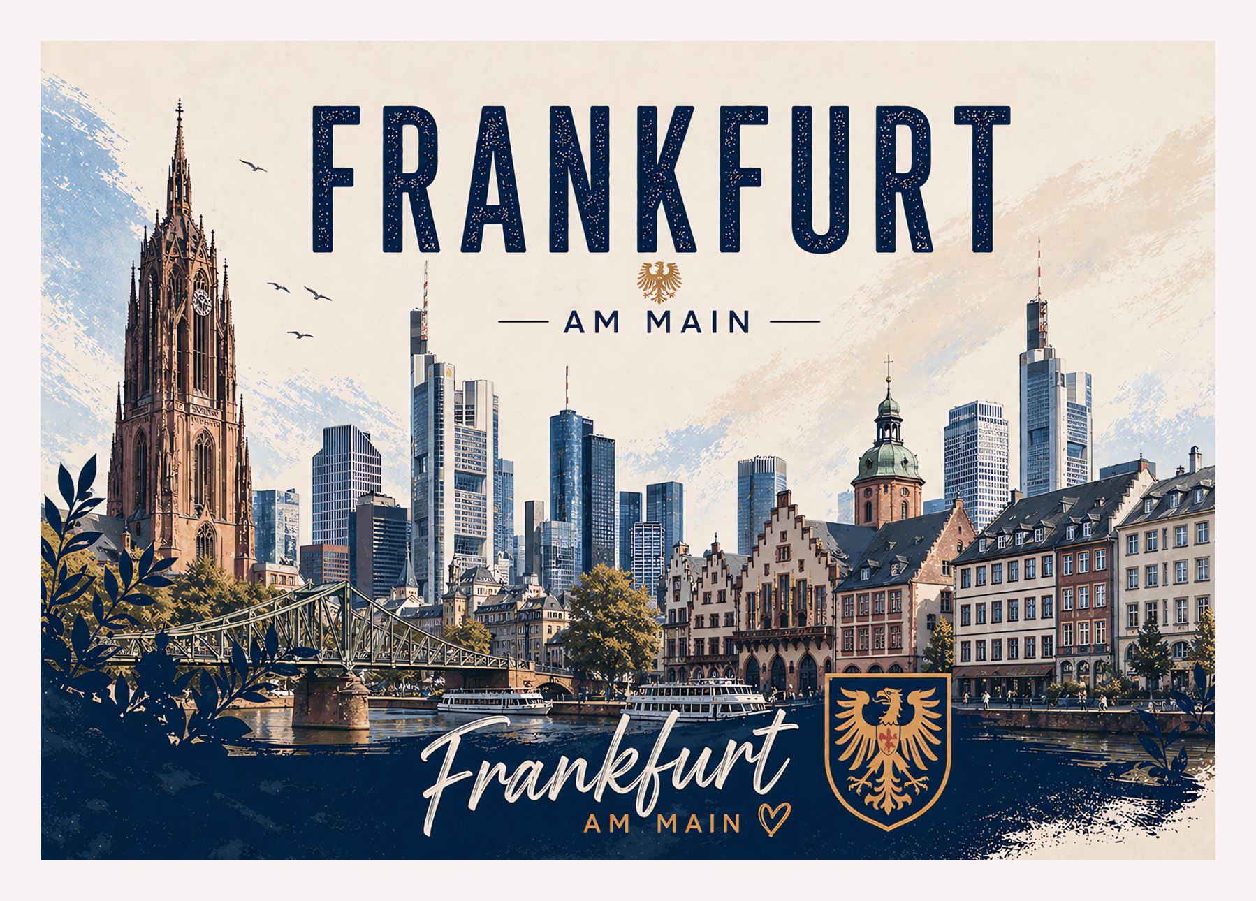 raxxa Postkarte: Frankfurt am Main - immagine 3