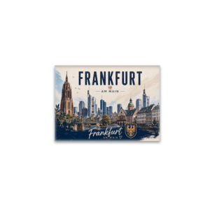 raxxa Glas-Magnet: Frankfurt am Main