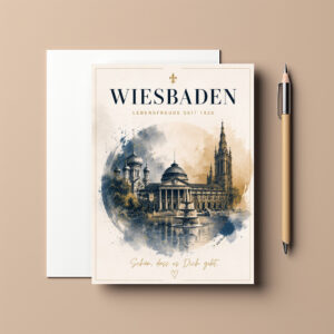 raxxa Postkarte: Wiesbaden - II
