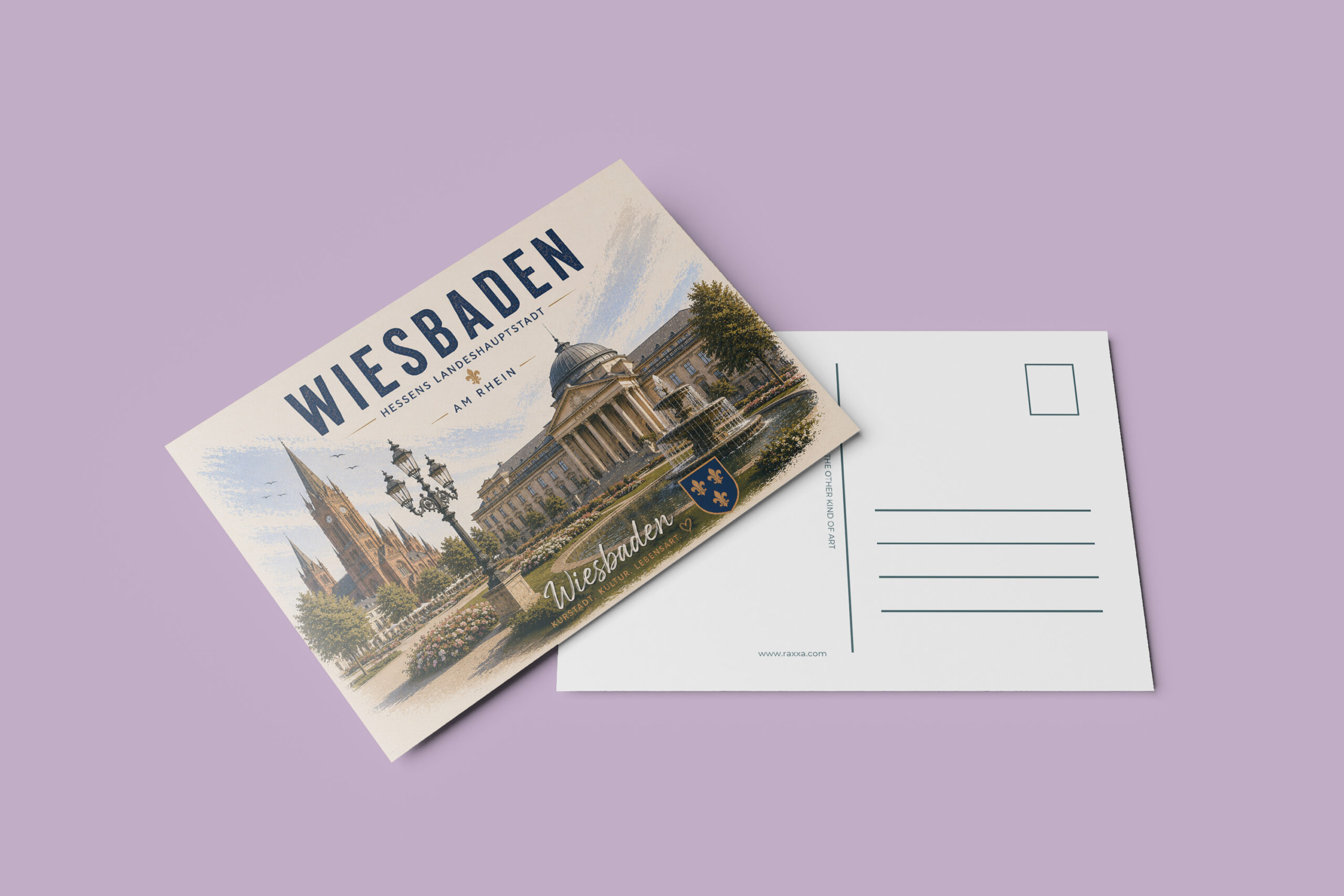 raxxa Postkarte: Wiesbaden - IV - Imagen 3