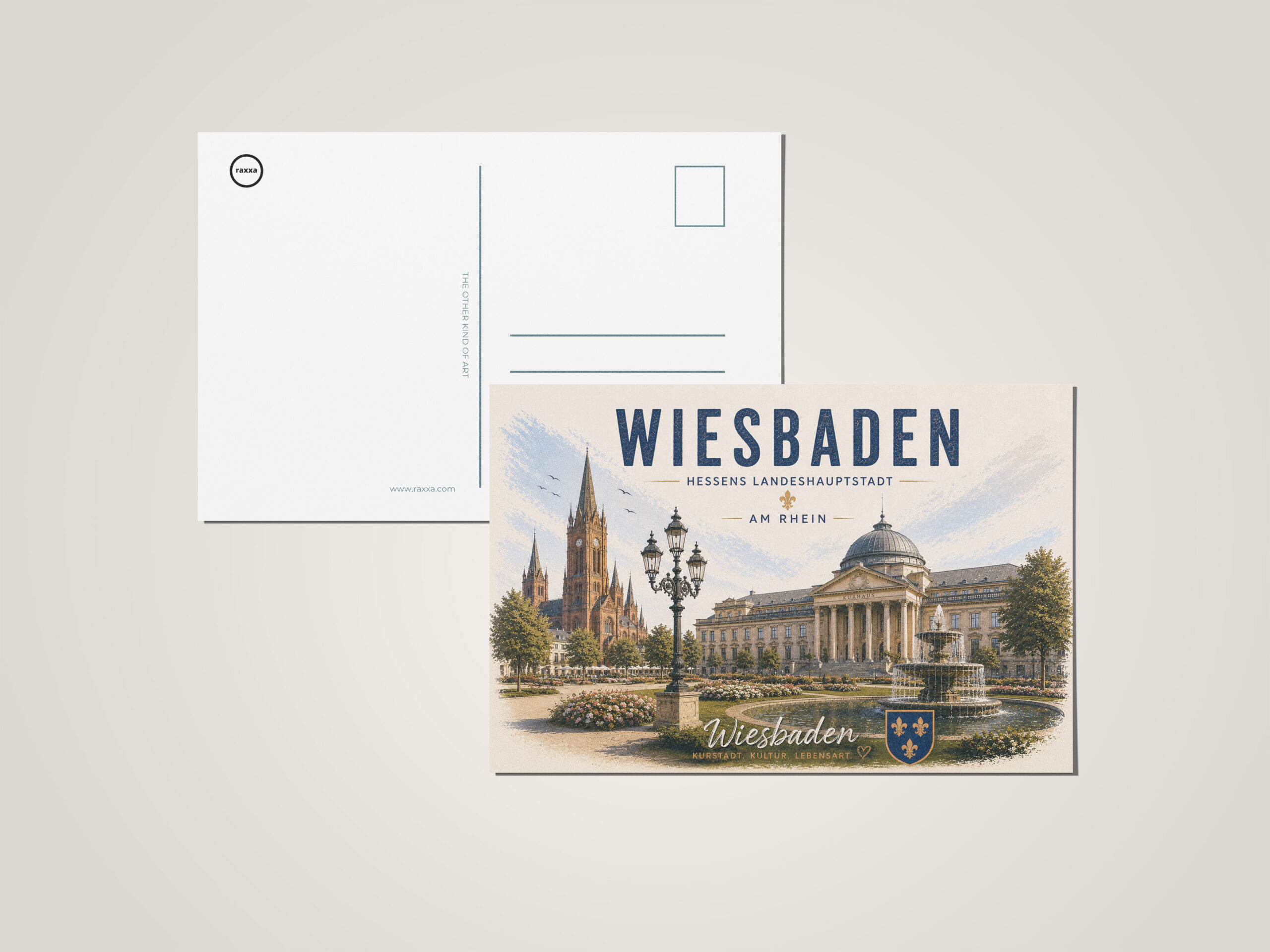 raxxa Postkarte: Wiesbaden - IV