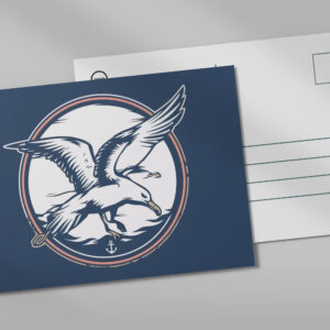 raxxa Postkarte: Küstenemblem