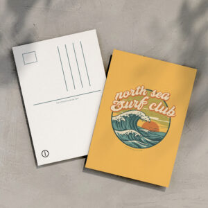 raxxa Postkarte: North Sea Surf Club