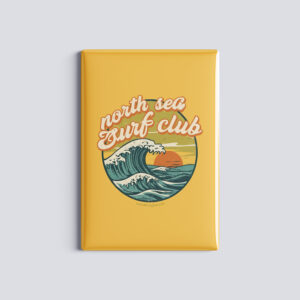 raxxa Glas-Magnet: North Sea Surf Club