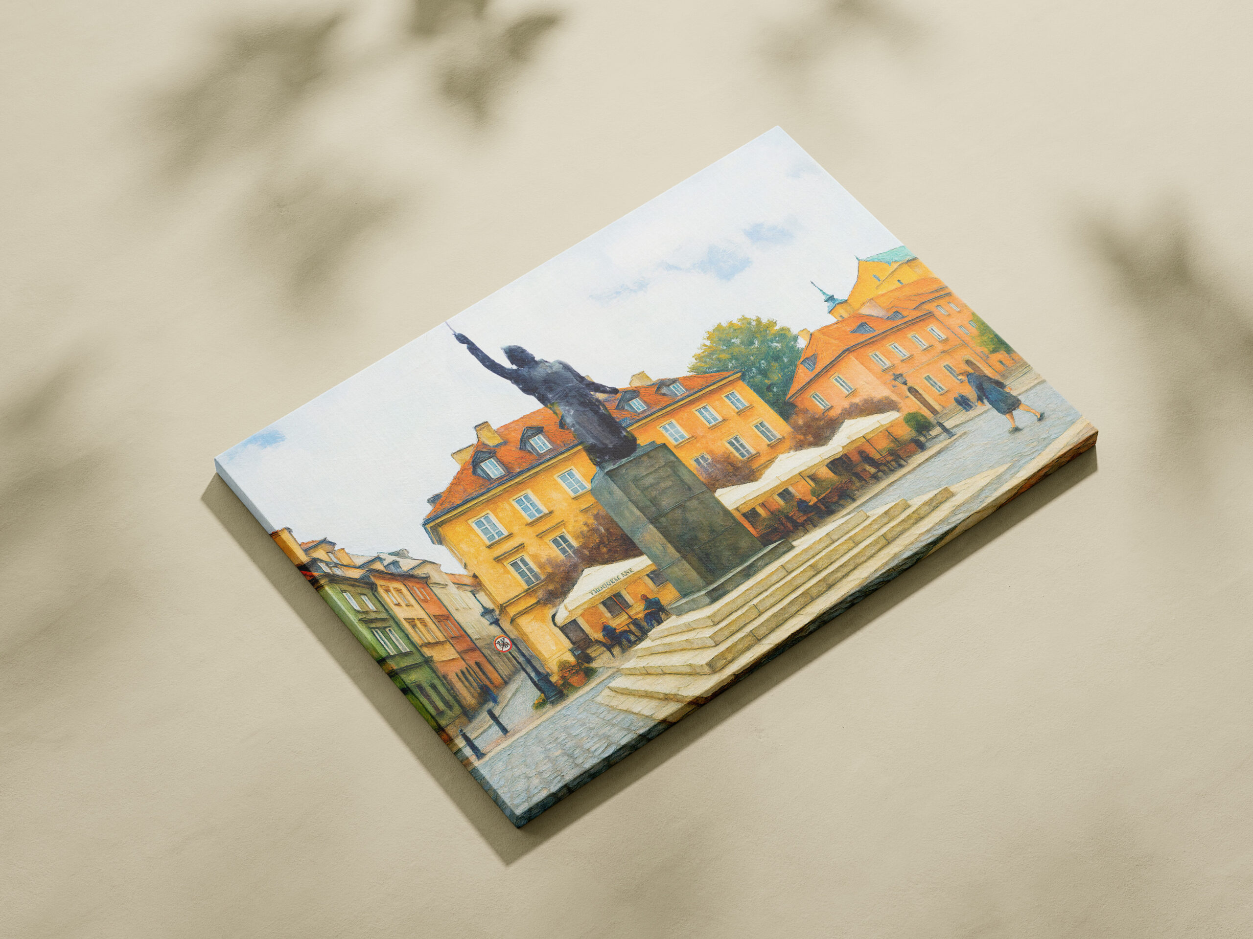 raxxa Canva: Warsaw oil painting Jan Kilinski monument – Bild 2