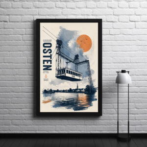 Poster: Schwebefähre - Osten