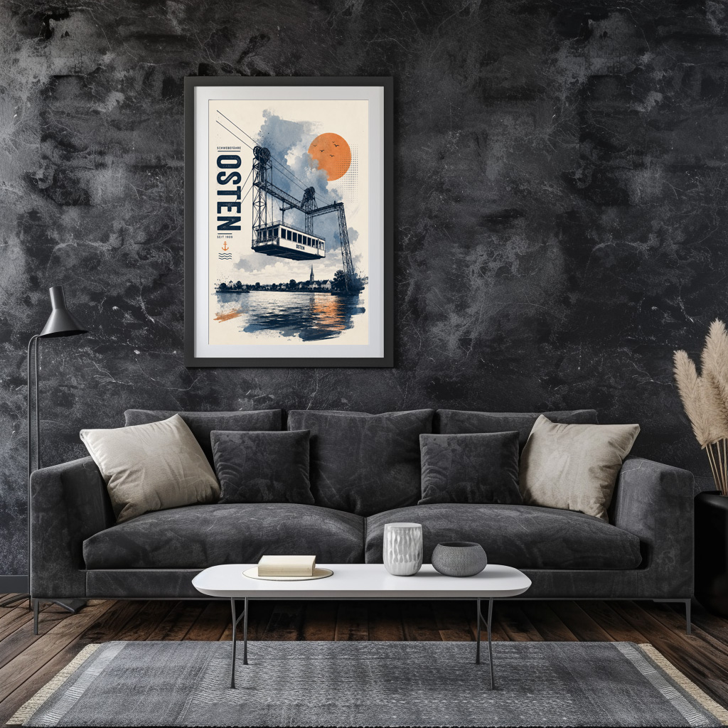 Poster: Schwebefähre - Osten – Image 2