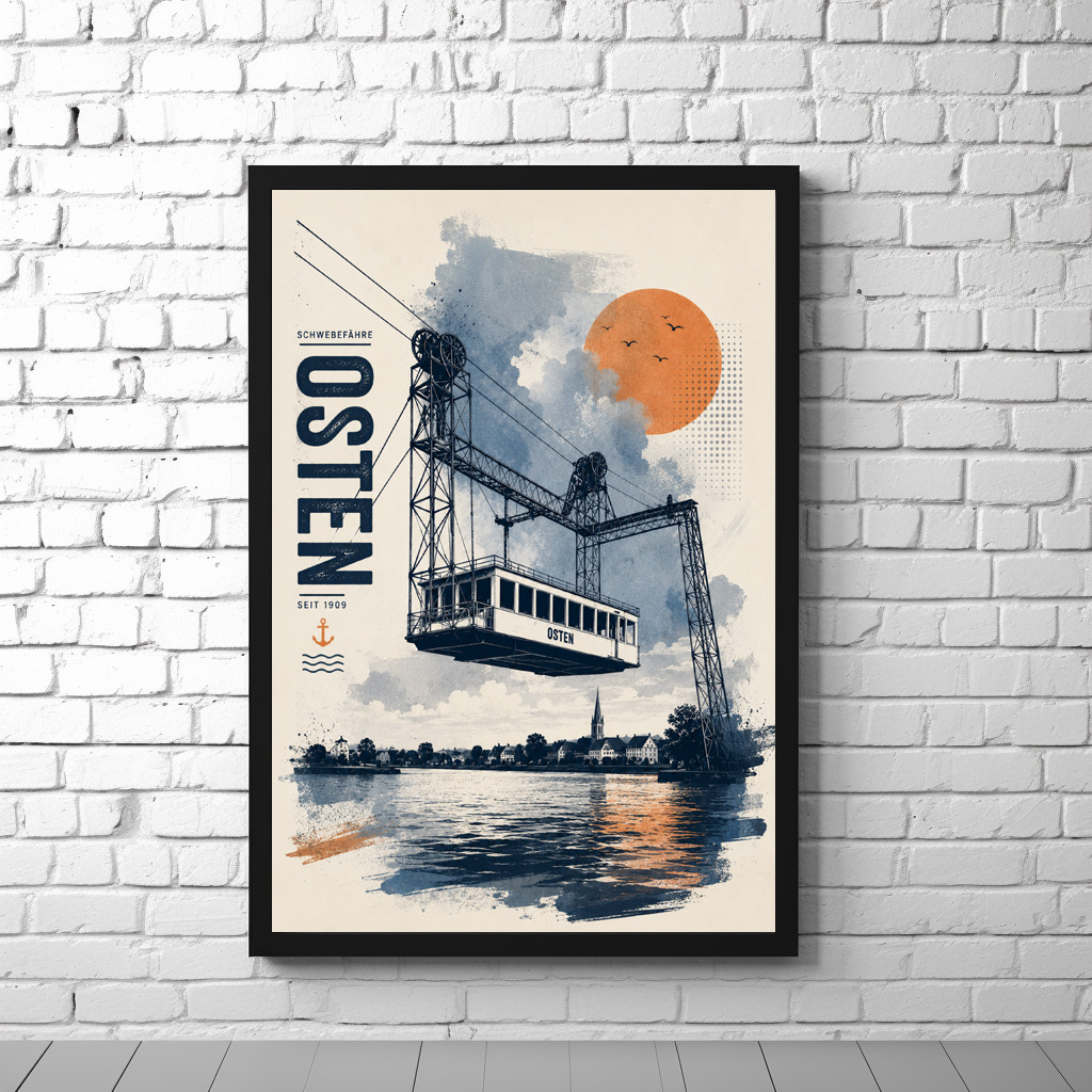 Poster: Schwebefähre - Osten – Image 4