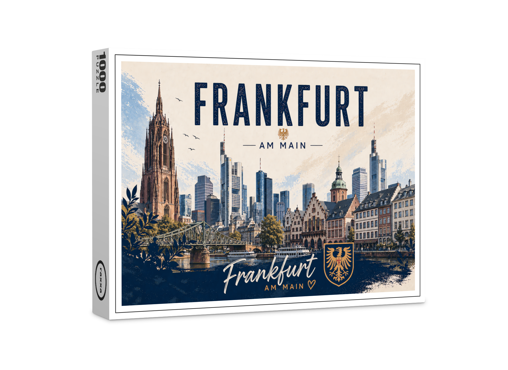 raxxa Premium-Puzzle: Frankfurt am Main