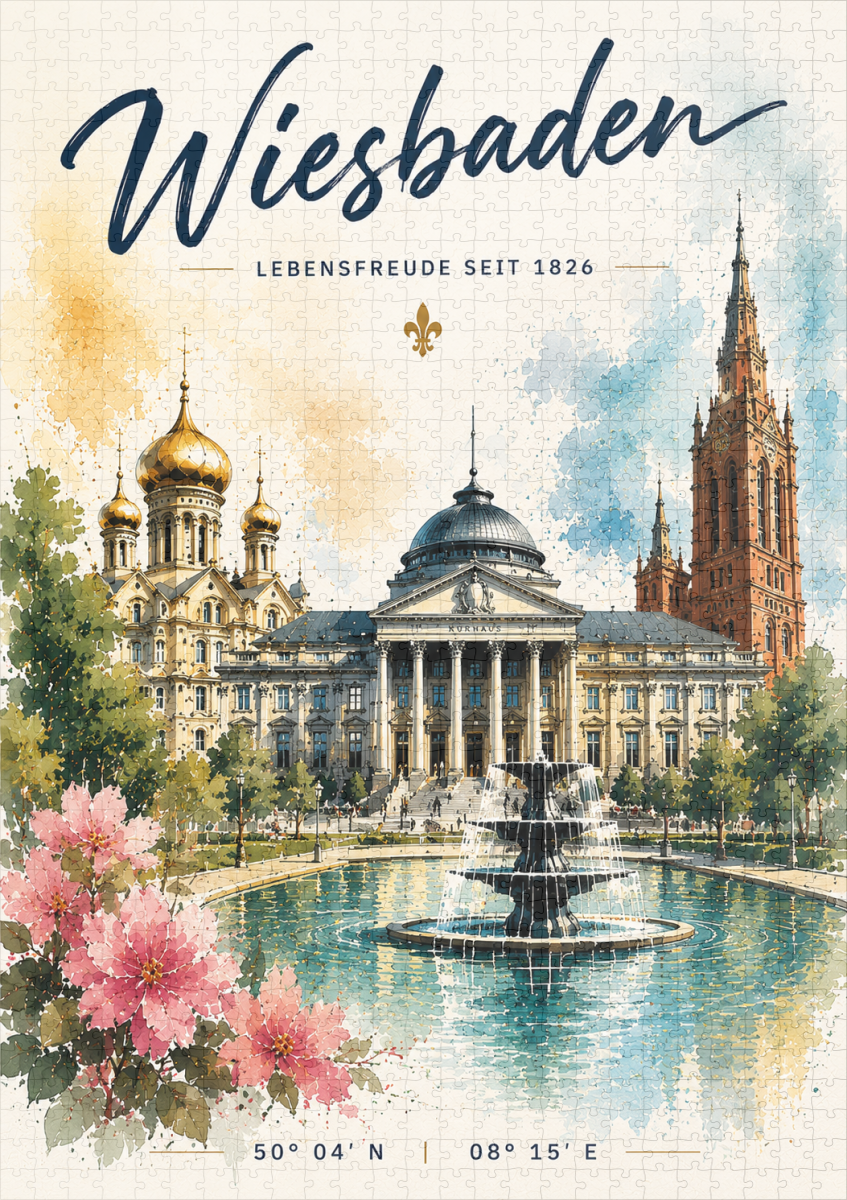 raxxa Premium-Puzzle: Wiesbaden VII – Image 2