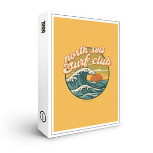 raxxa Premium-Puzzle: North Sea Surf Club