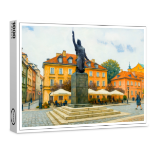 raxxa Premium-Puzzle: Warsaw oil painting Jan Kilinski monument