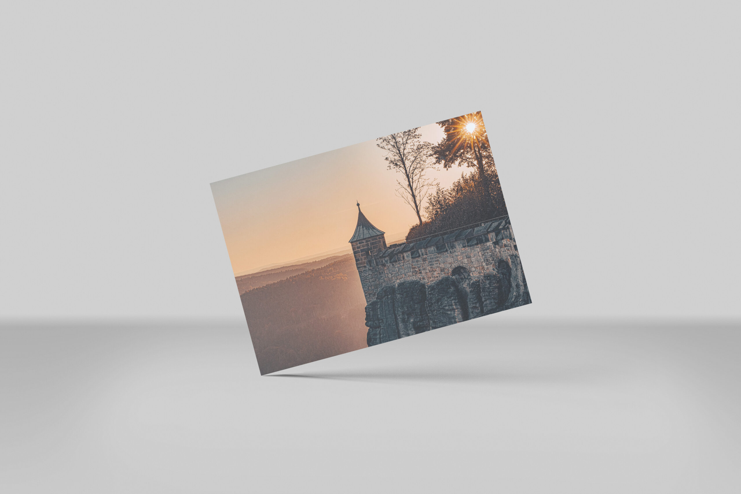 raxxa Postkarte: Festung Königstein