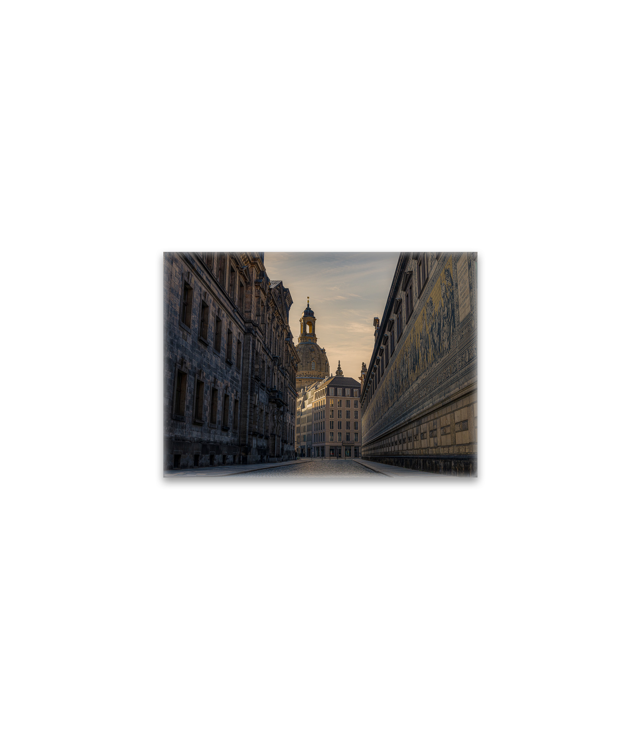 raxxa Glas-Magnet: Frauenkirche Dresden
