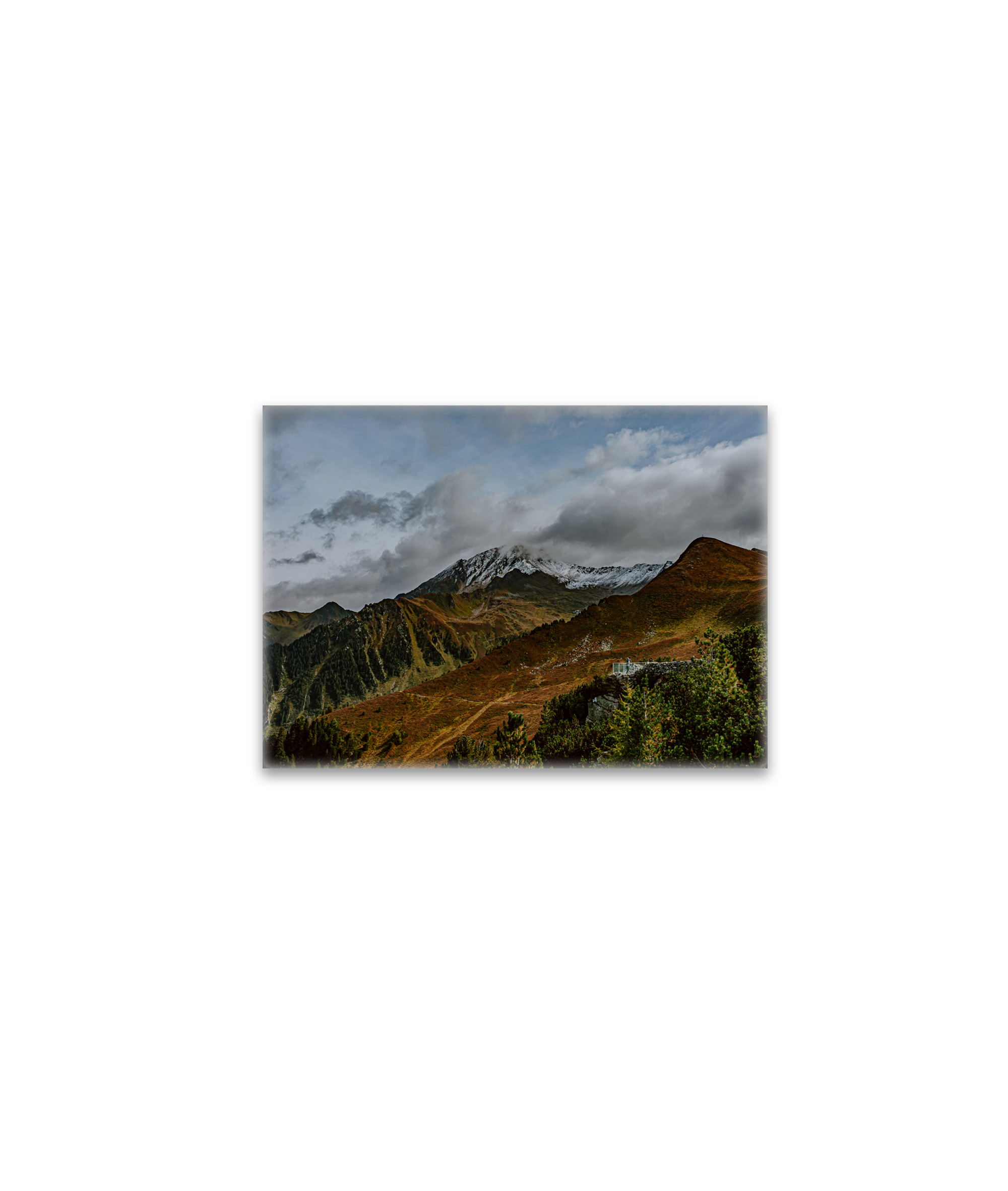 raxxa Glas-Magnet: Bergzauber