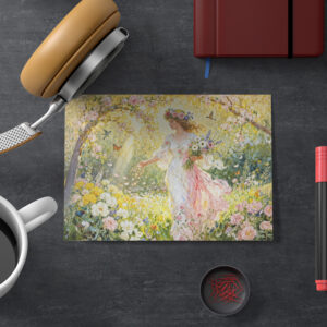raxxa Postkarte: Greek Goddess Flores in Garden