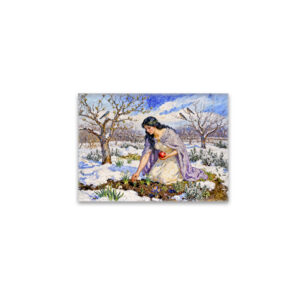 raxxa Glas-Magnet: Greek Goddess Persephone Early Spring