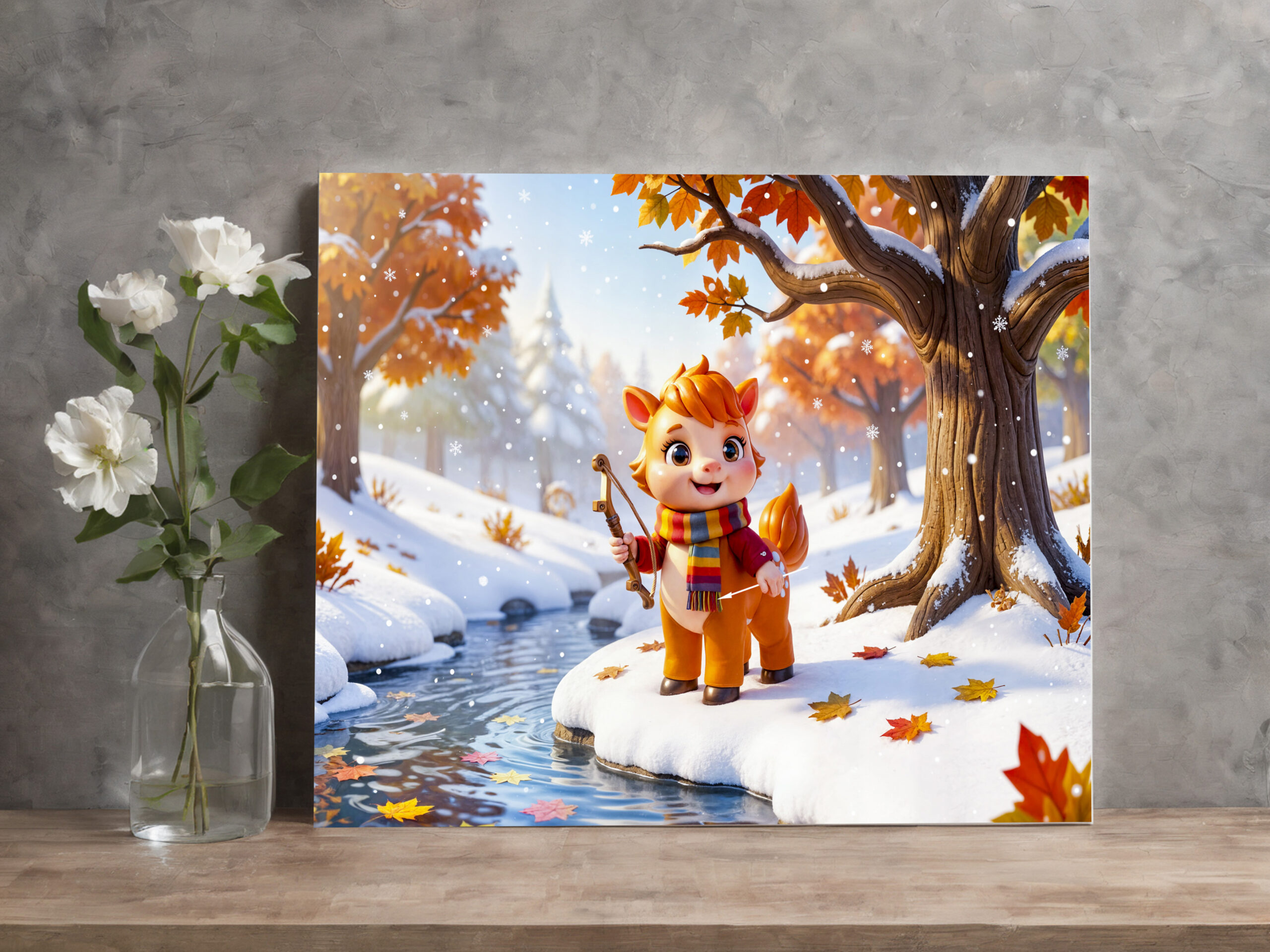 raxxa Canva: Cute 3D Sagittarius Zodiac Character – Bild 2
