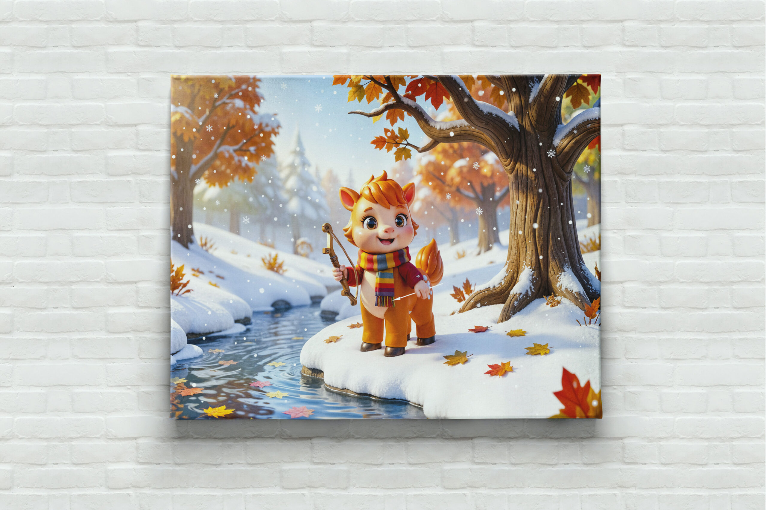 raxxa Canva: Cute 3D Sagittarius Zodiac Character – Bild 3