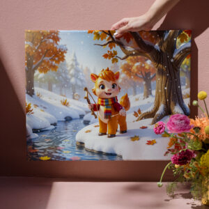 raxxa Canva: Cute 3D Sagittarius Zodiac Character