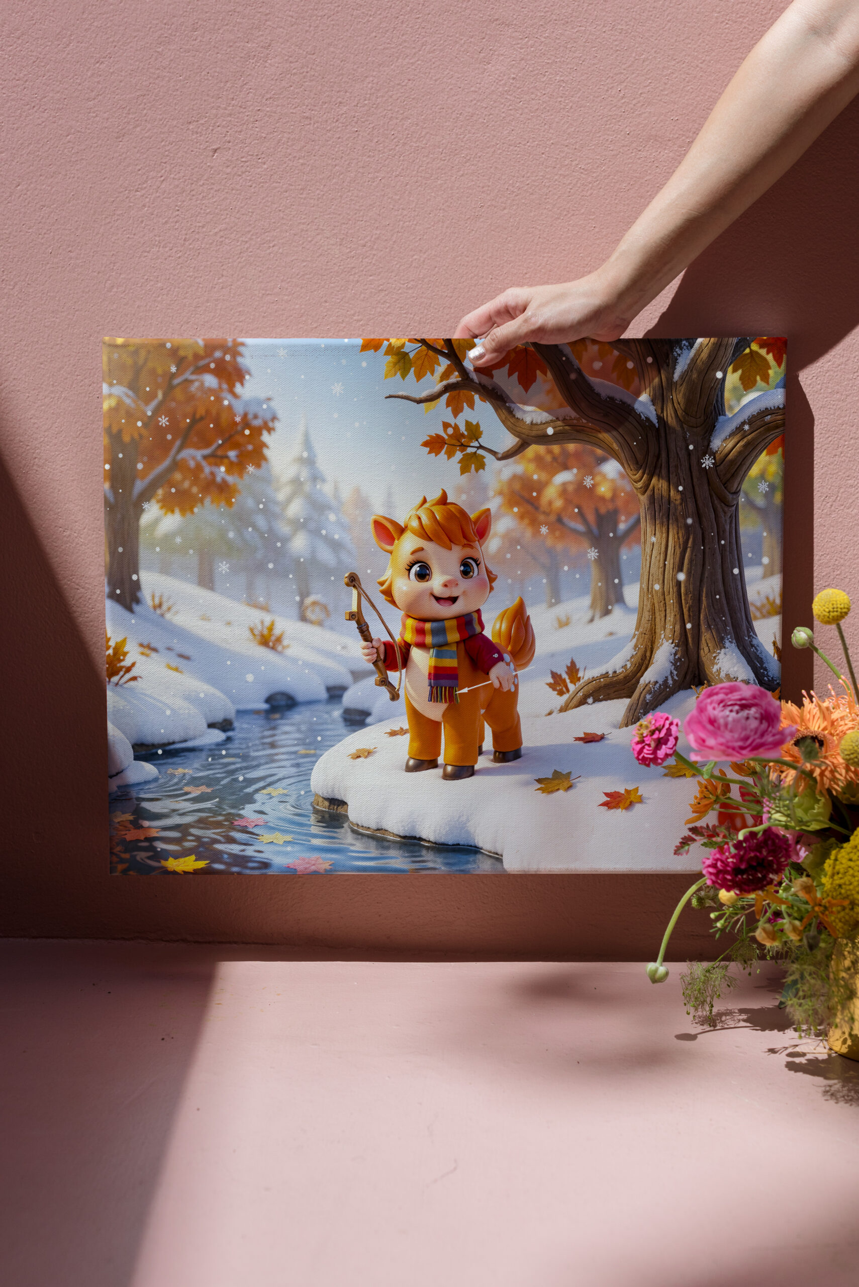 raxxa Canva: Cute 3D Sagittarius Zodiac Character