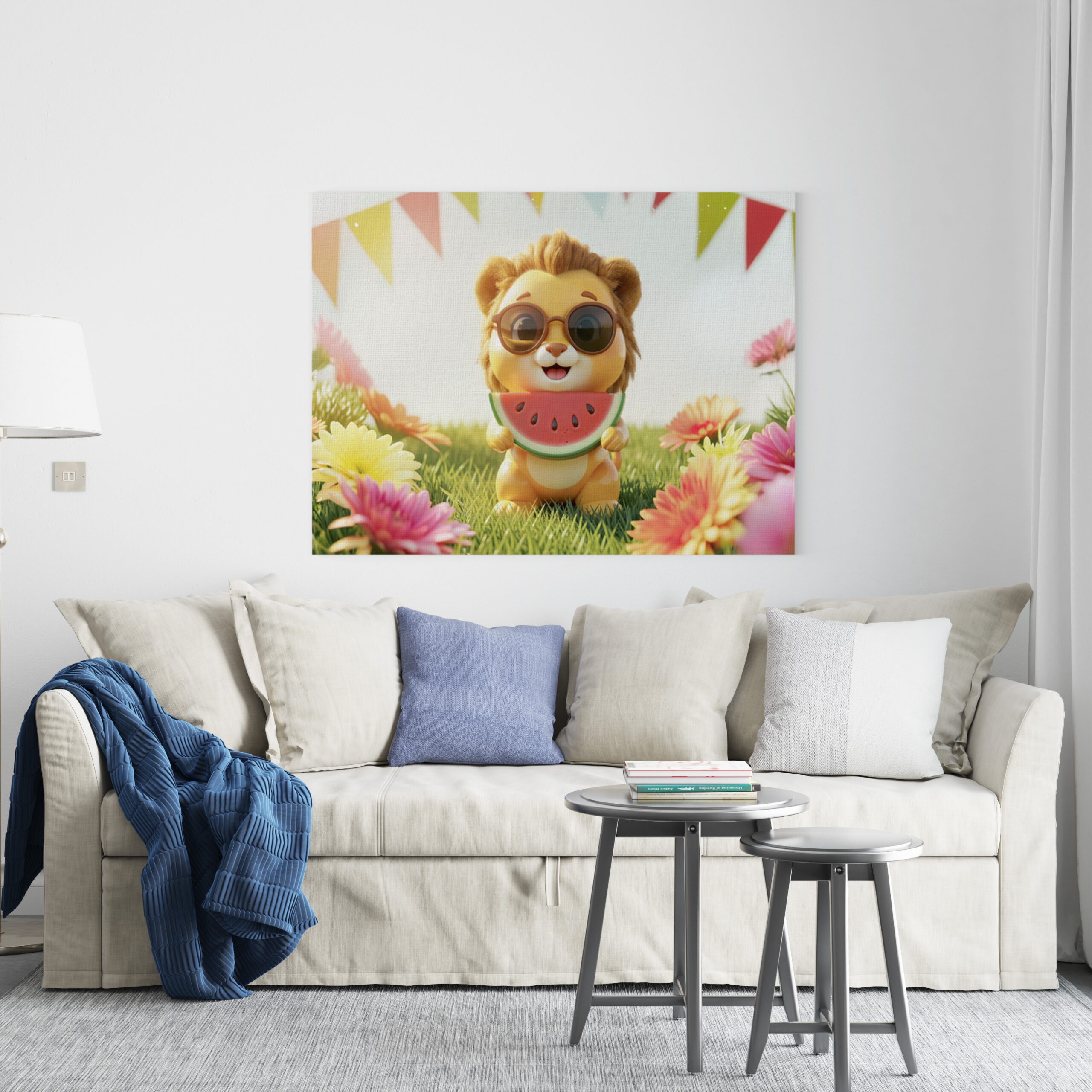 raxxa Canva: Cute 3D Leo Zodiac Lion – Bild 2