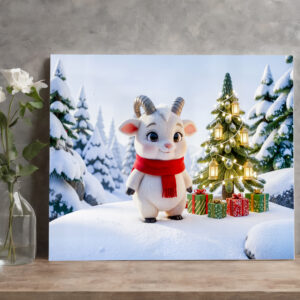 raxxa Canva: Cute 3D Capricorn Zodiac Character