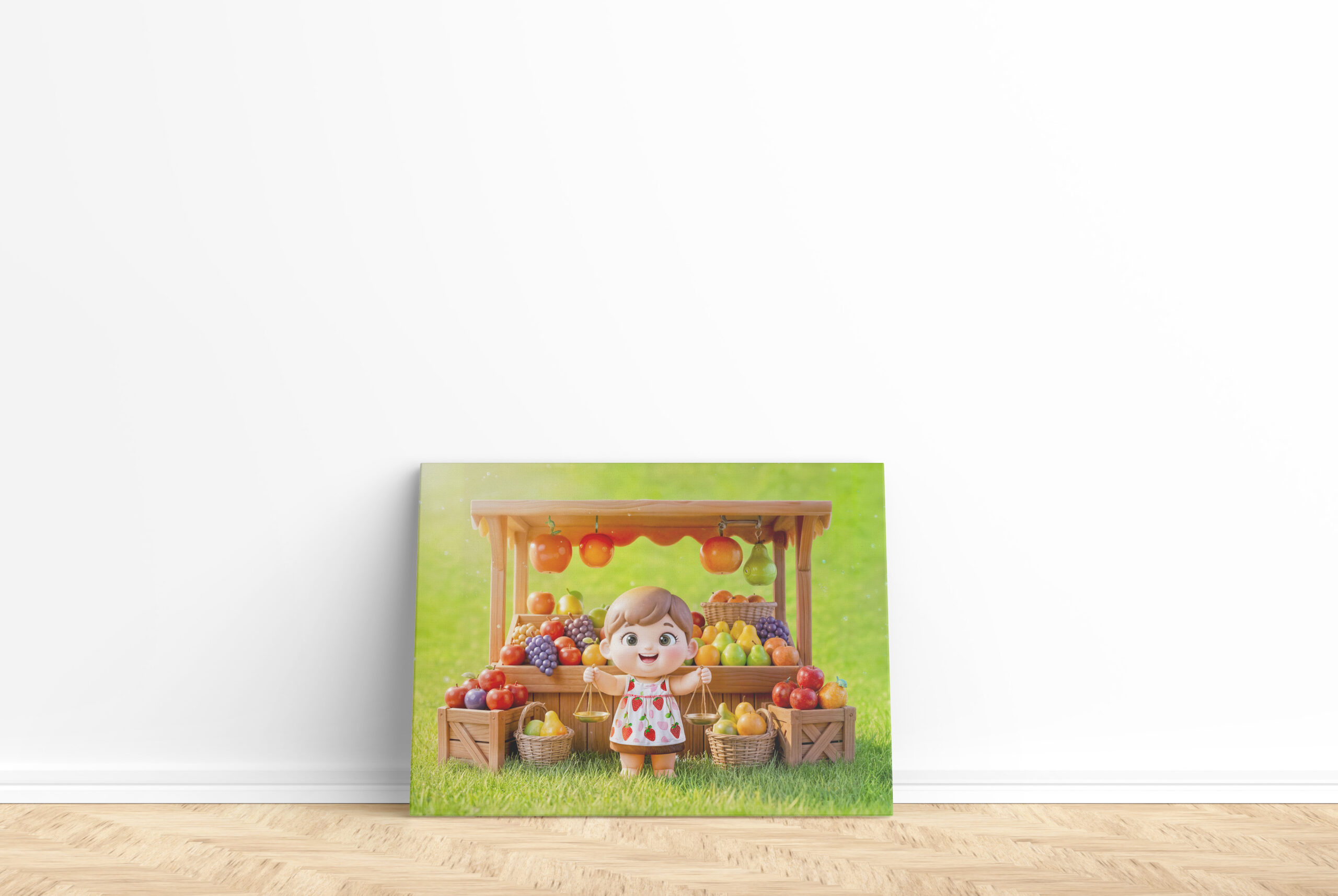raxxa Canva: Cute 3D Libra Zodiac Girl – Bild 2