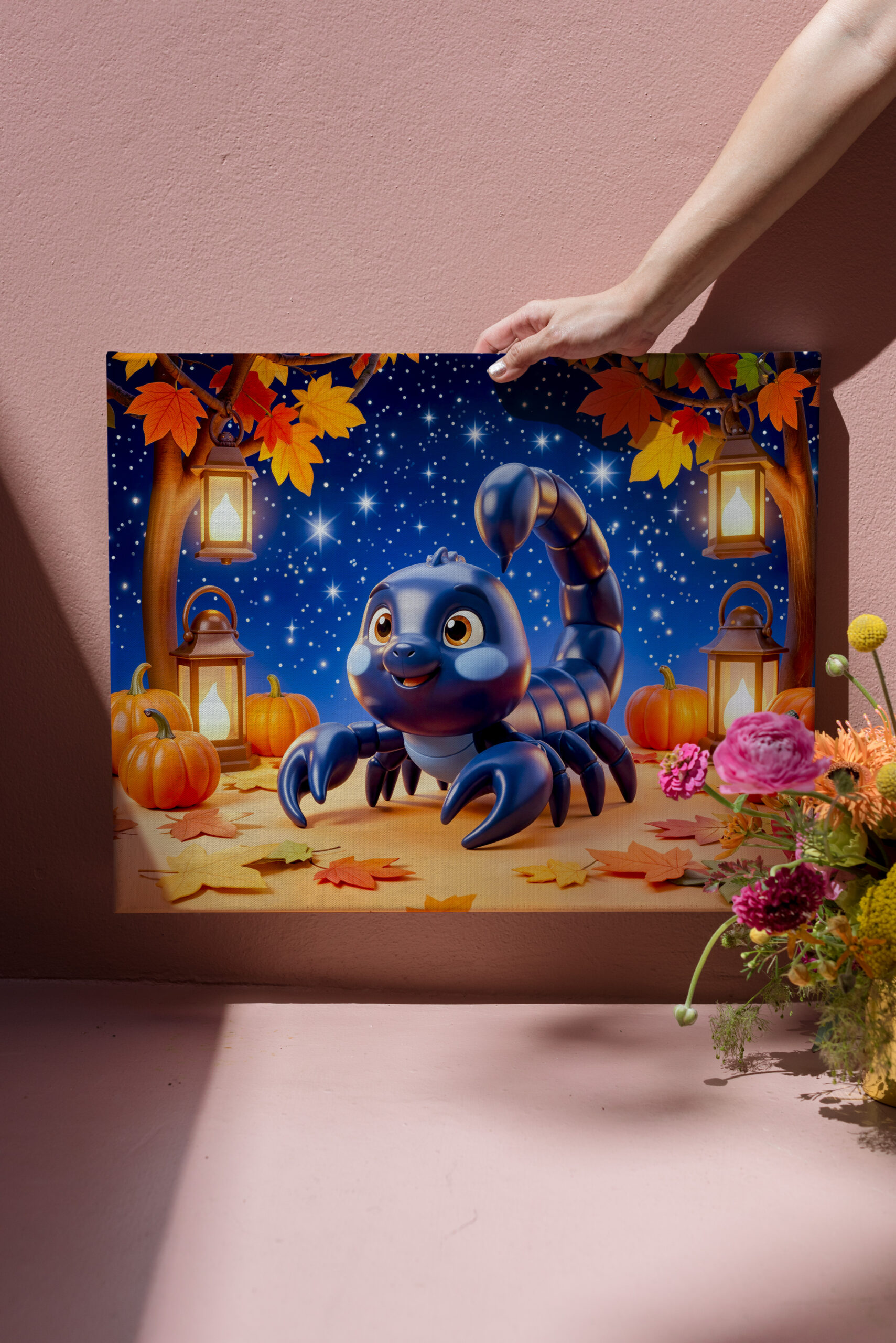 raxxa Canva: Cute 3D Zodiac Scorpion Character – Bild 3