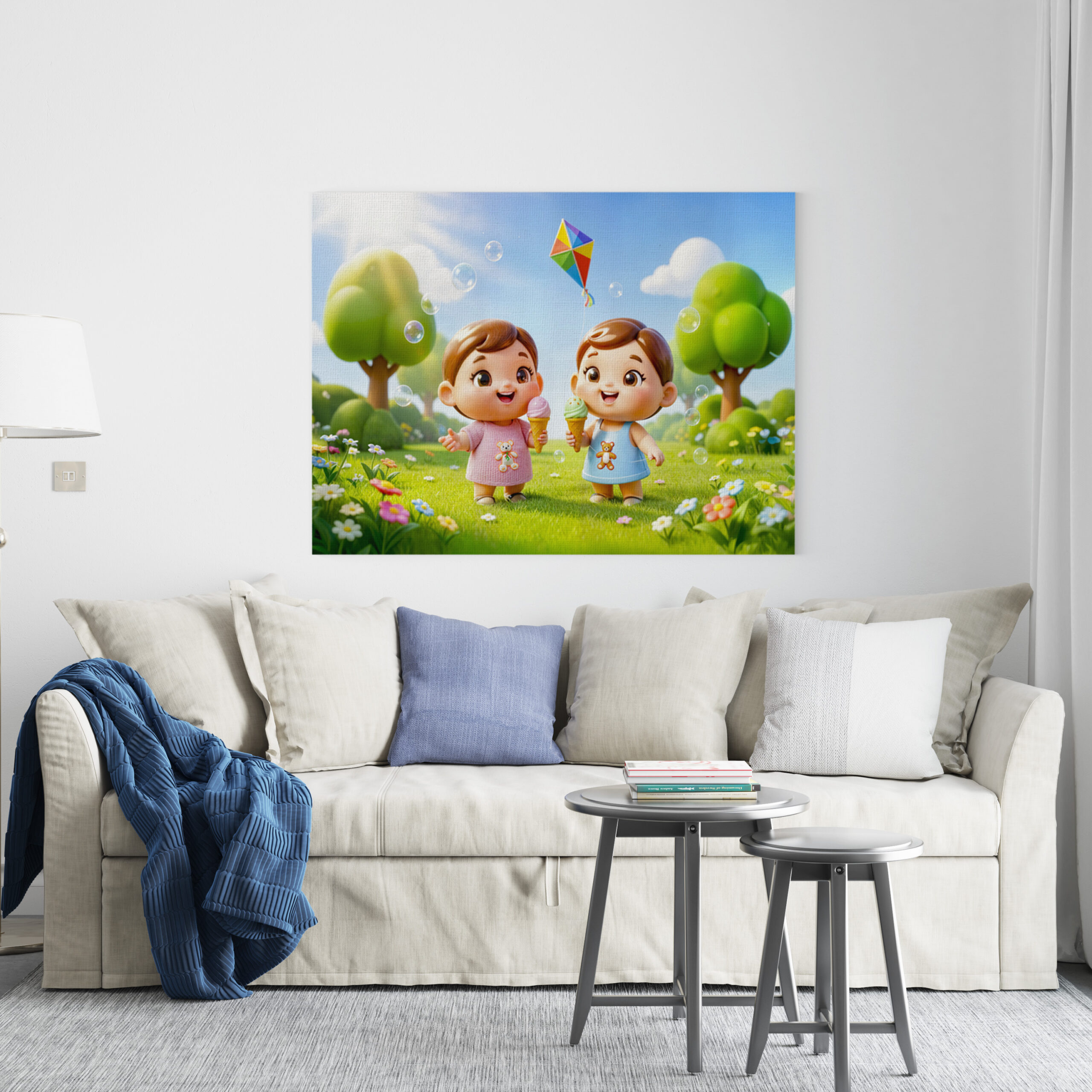 raxxa Canva: Cute 3D Gemini Zodiac Twins