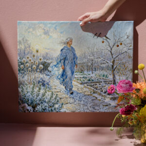 raxxa Canva: Greek God Boreas Winter Garden