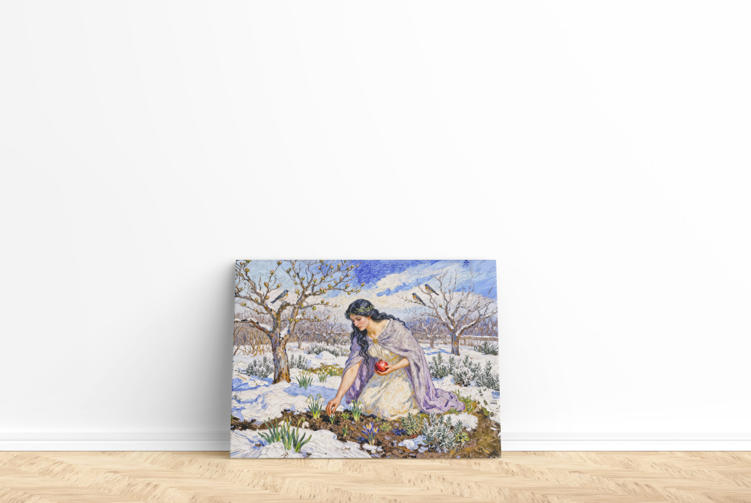 raxxa Canva: Greek Goddess Persephone Early Spring – Bild 2