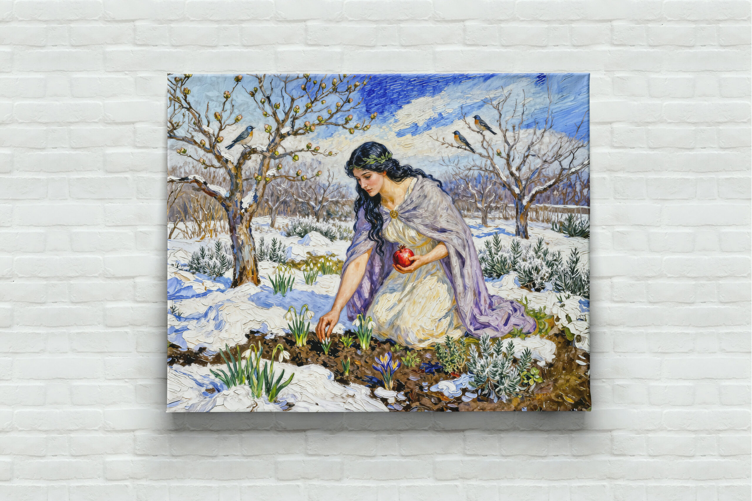 raxxa Canva: Greek Goddess Persephone Early Spring – Bild 3