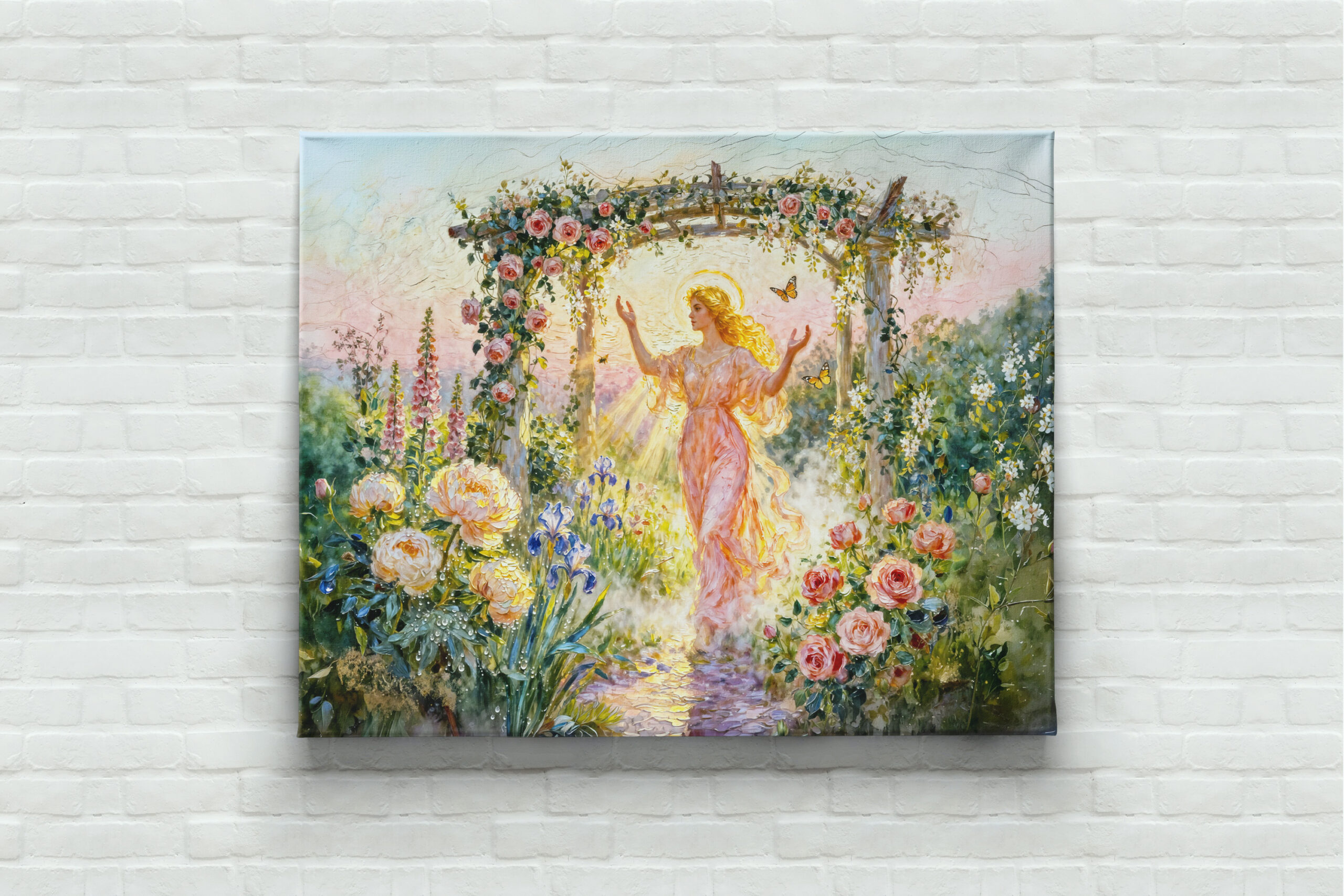raxxa Canva: Greek Goddess Eos Rose Sunrise