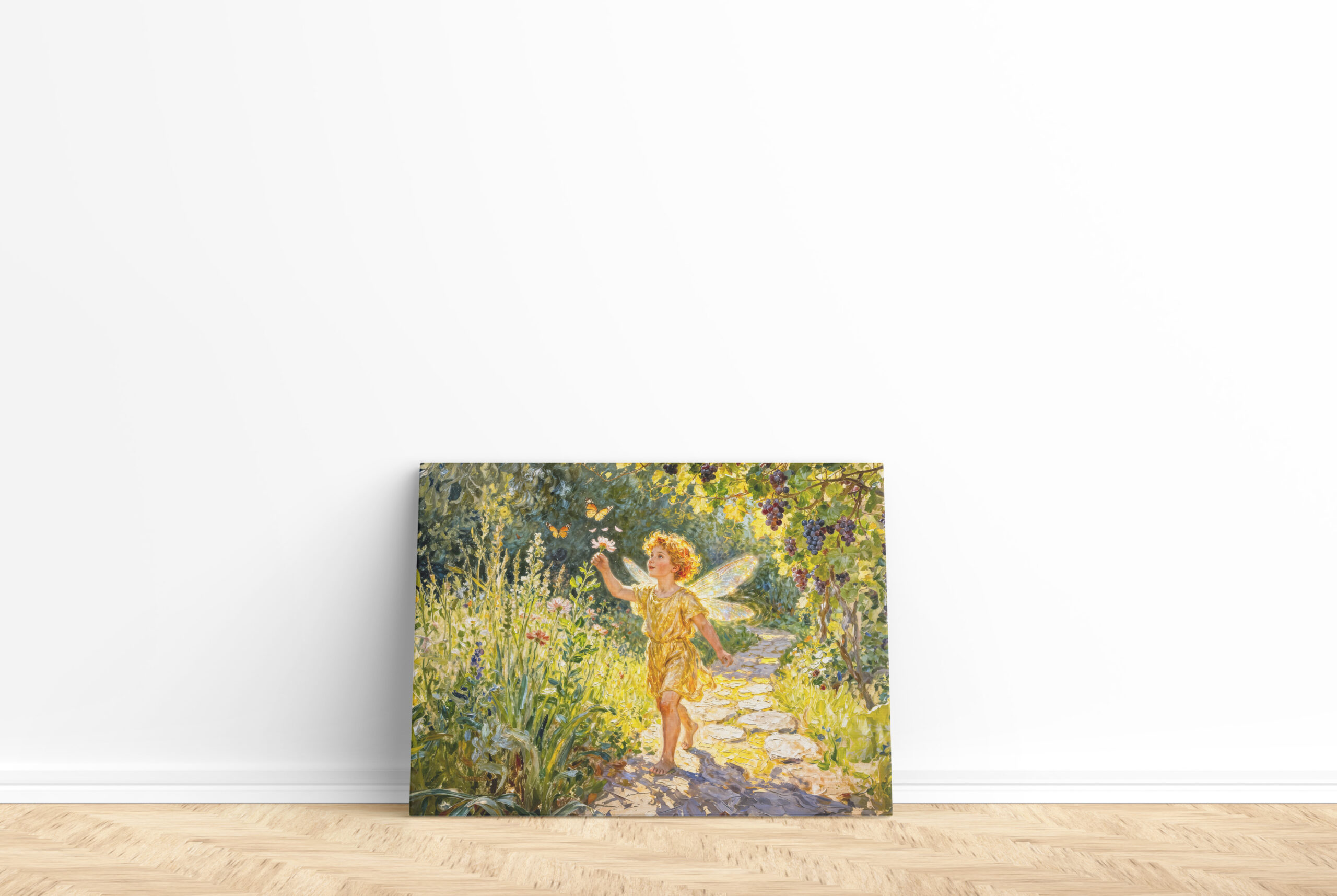 raxxa Canva: Greek God Eros in Garden – Bild 2